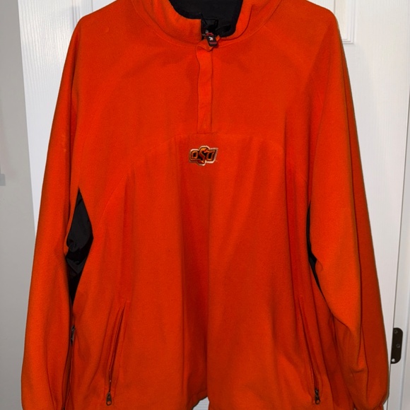MENS REVERSEABLE OSU COWBOYS PULLOVER - Picture 4 of 5